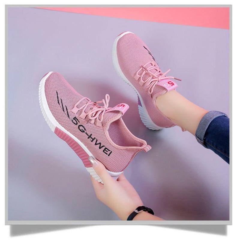 giày thể thao nữ 5g thông hơi -giày sneaker nữ