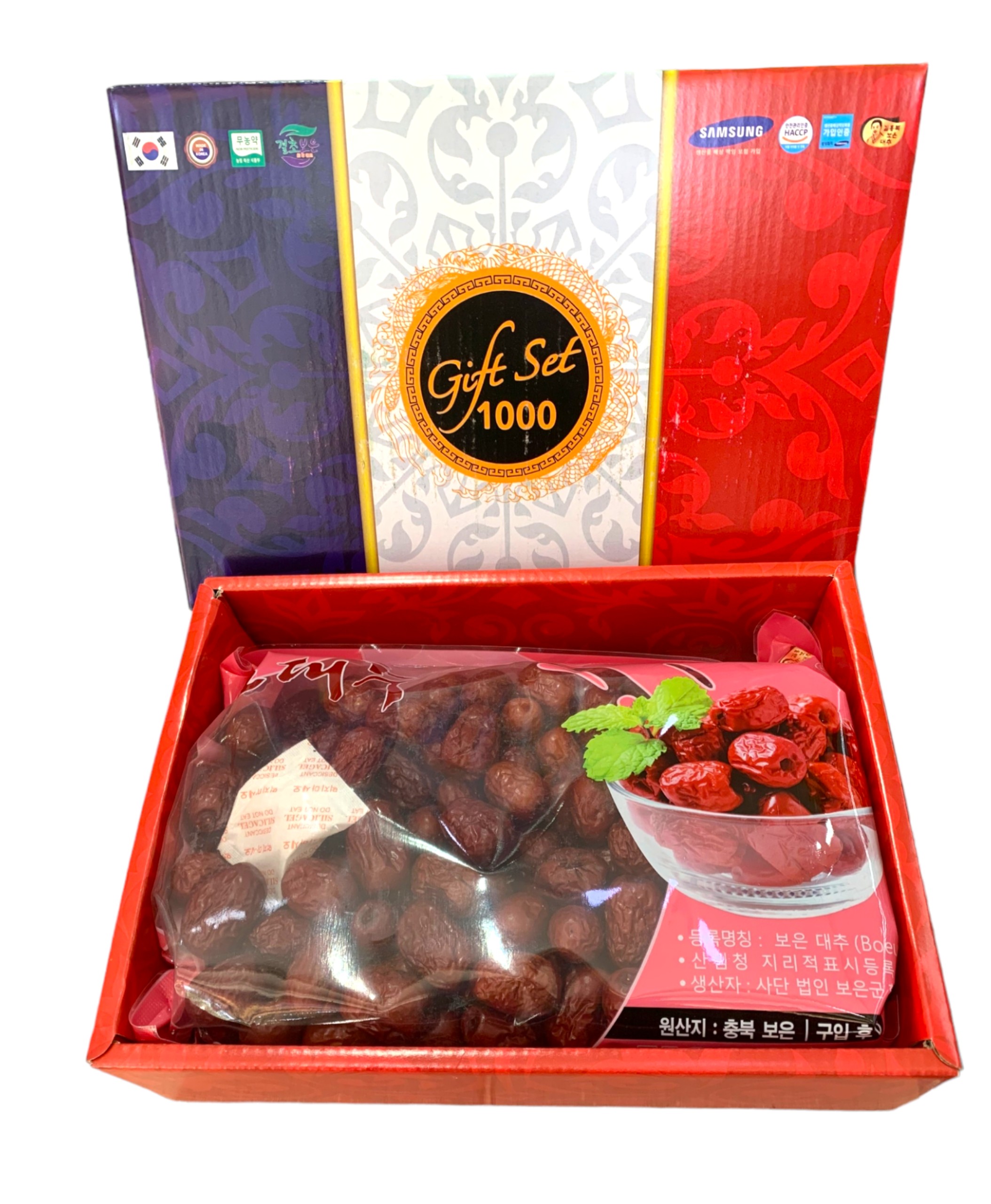 Táo đỏ sấy khô Gift Hàn Quốc 1kg