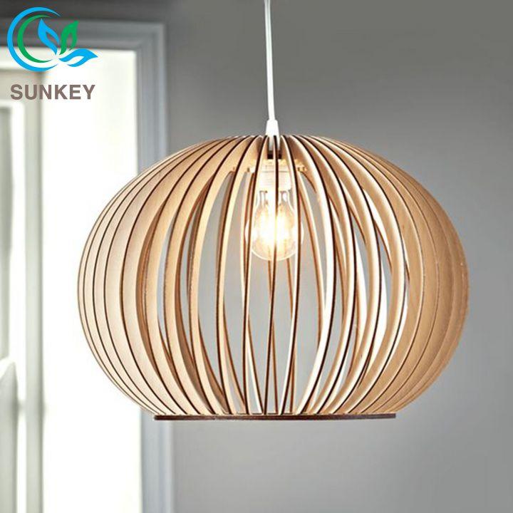 Đèn Trang Trí Globle - Đường Kính 45cm - Phù Hợp Với Mọi Không Gian Trang Trí - Chất Liệu Gỗ Plywood