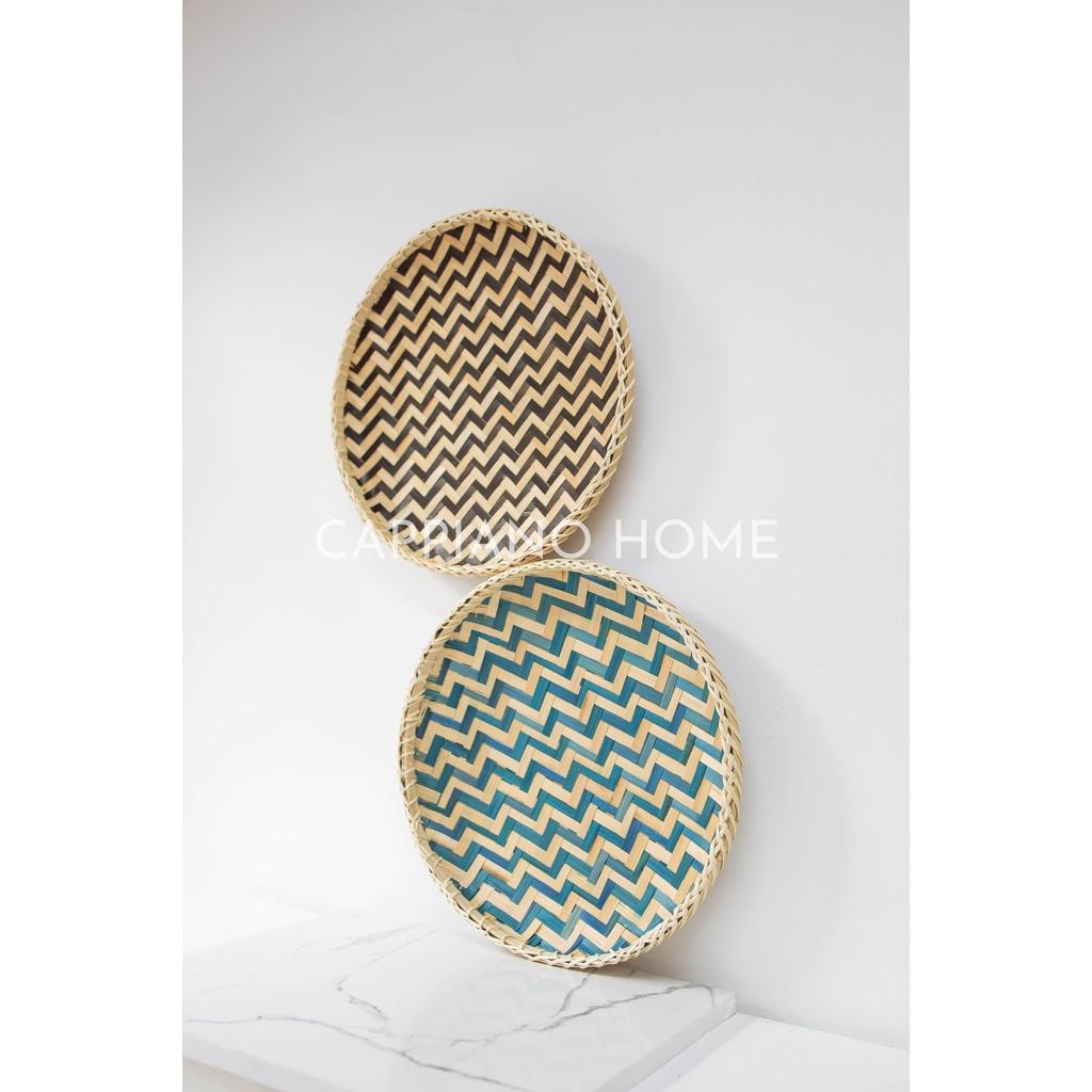 Bộ mẹt hoạ tiết, mẹt trang trí treo tường | Cappiano Home