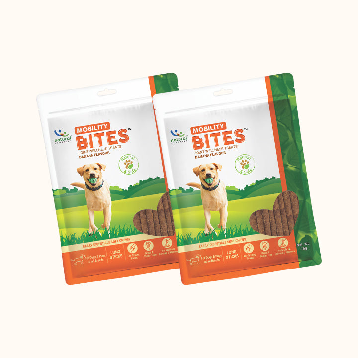 Snack bổ sung dưỡng chất cho chó - MOBILITY  BITES (Hương  chuối)