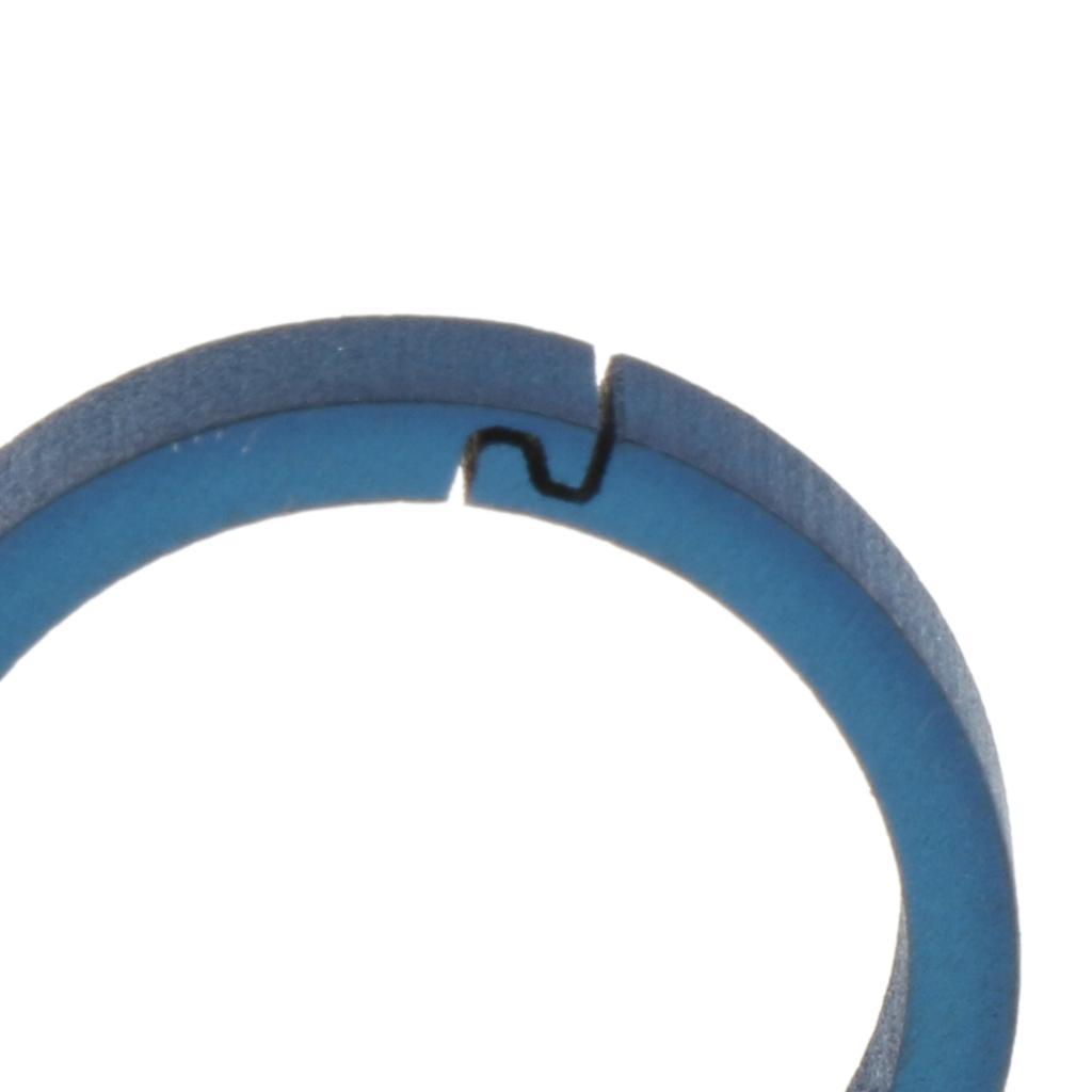 3pcs Titanium Round Carabiners Keychain Snap Hook Buckle Clip