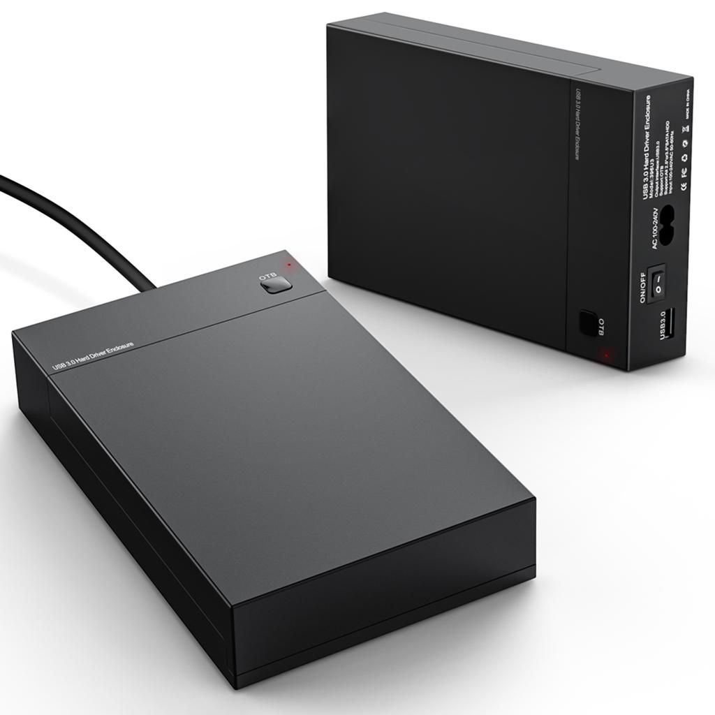 2.5"/3.5'' Hard Drive External Enclosure Docking Station SATA to USB 3.0 HDD/SSD