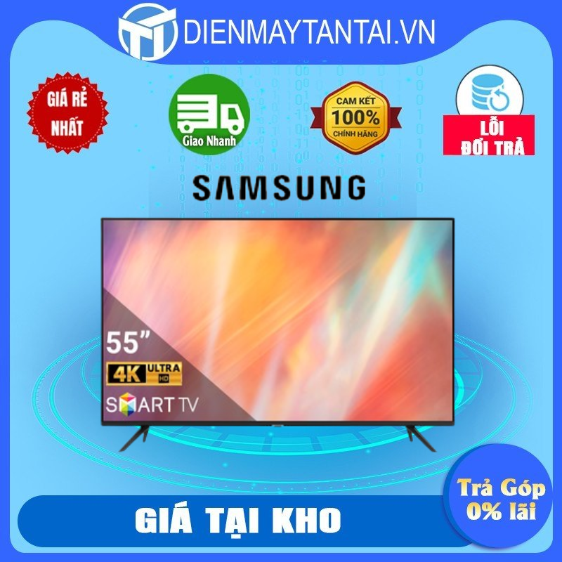 Smart TV UHD 4K 55 inch UA55AU7002 - Hàng chính hãng
