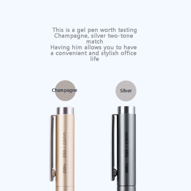 Bút ký kim loại Xiaomi 0.5mm Refill cho Xiaomi Bút ký Deli Bút ký Swiss Refill Roller Roller Ball Sign Bút Mi Xiomi Bút ký