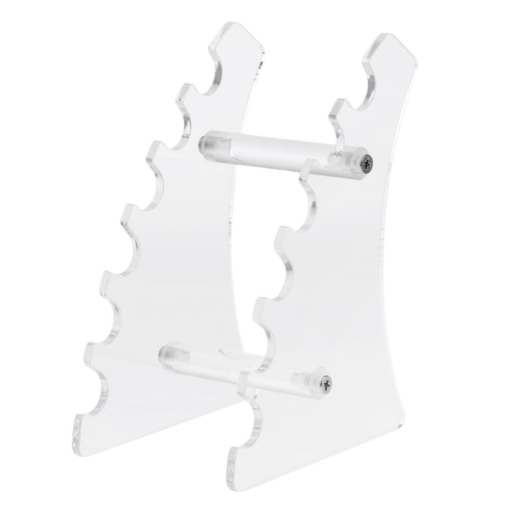 Pencil Pen Acrylic Display Rack Makeup Brushes Tools Organizer Holder Stand