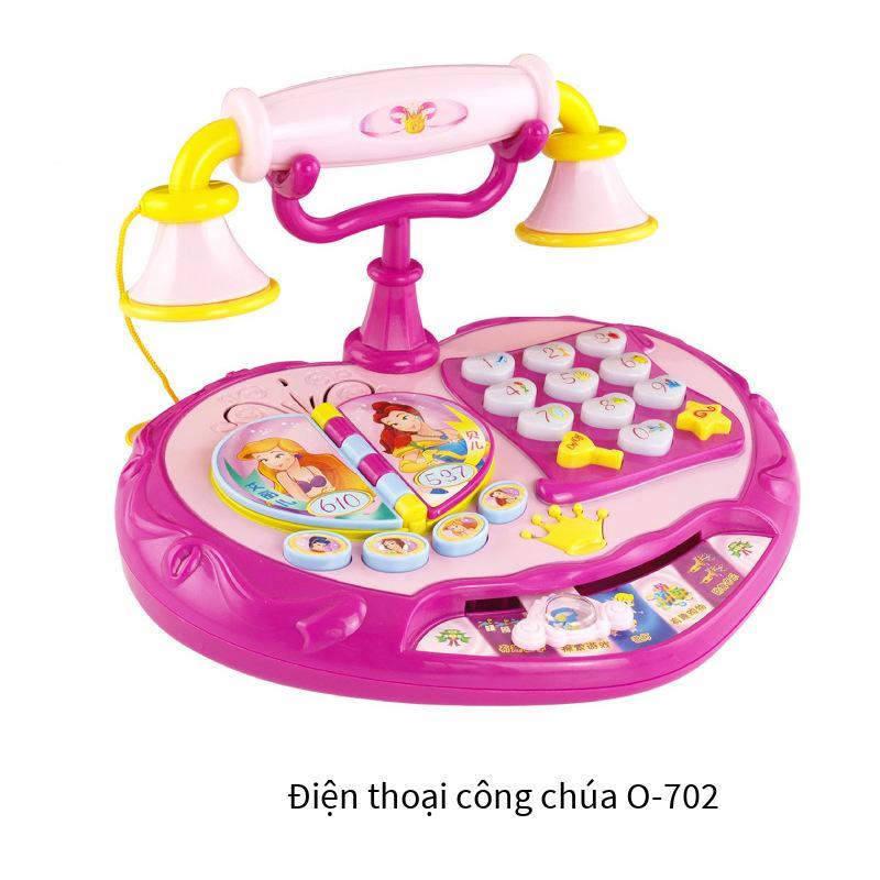 Giao hàng nhanh Polaroid Princess điện thoại đồ chơi đa chức năng câu chuyện giáo dục sớm máy tương tác giữa cha mẹ và con cái nhà chơi điện đồ chơi trẻ em