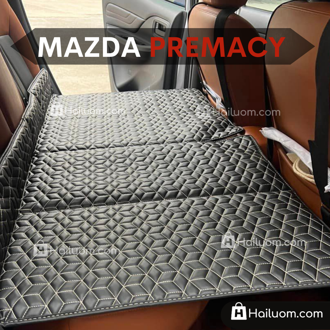 Đệm Nằm ô tô MAZDA PREMACY - Thiết kế 4 Khay Dọc Trợ Lực - Đệm không bơm như đệm hơi ô tô
