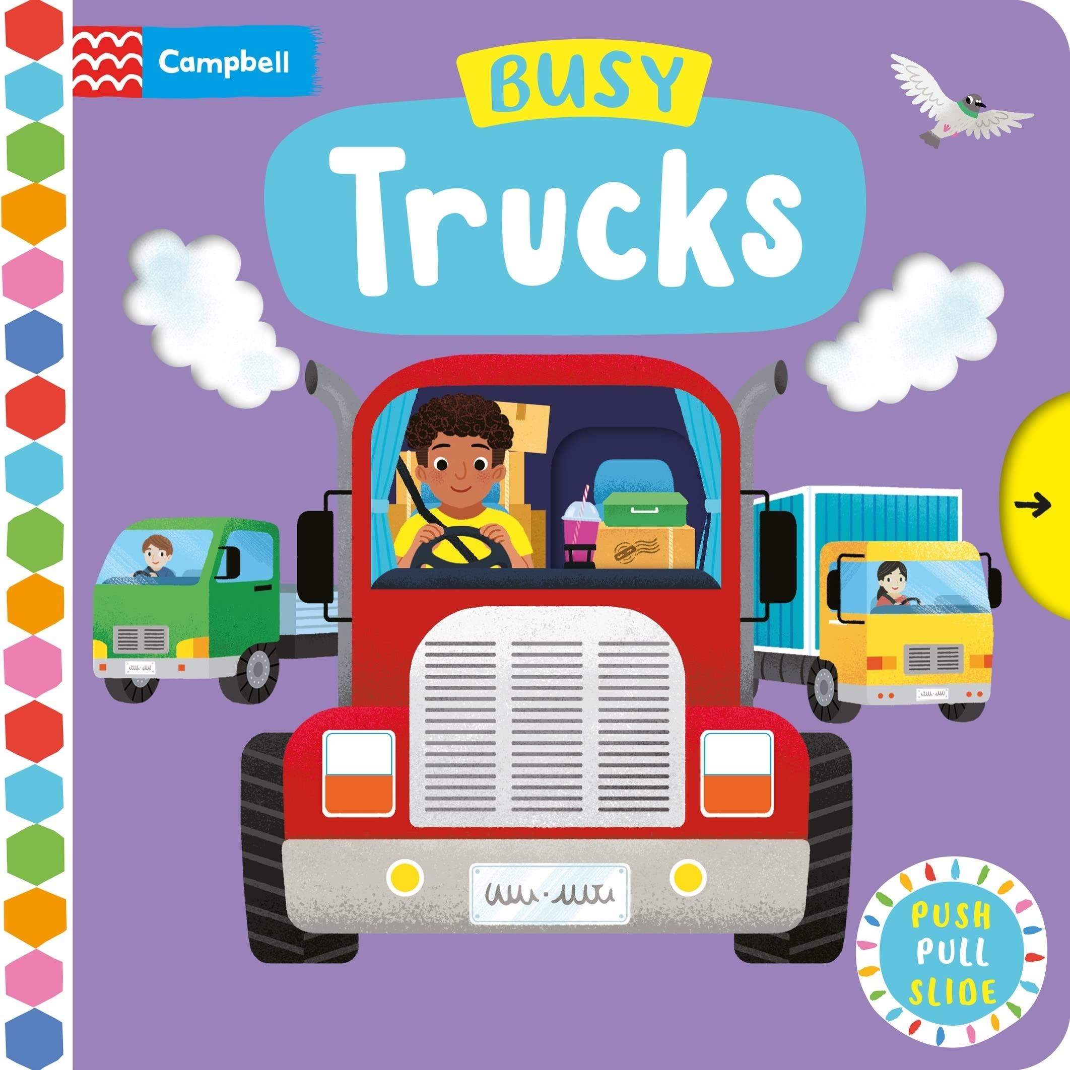 Busy Trucks (Campbell Busy Books 63)