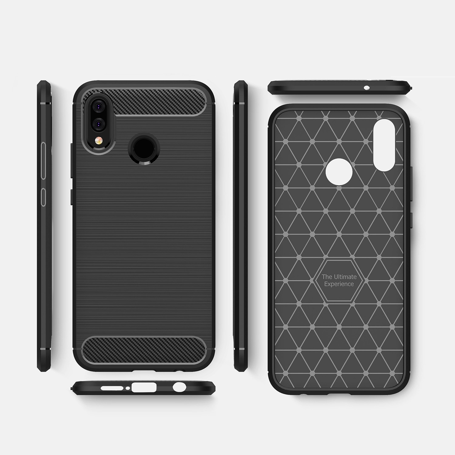 Ốp lưng chống sốc vân Carbon dành cho Huawei Nova 3e