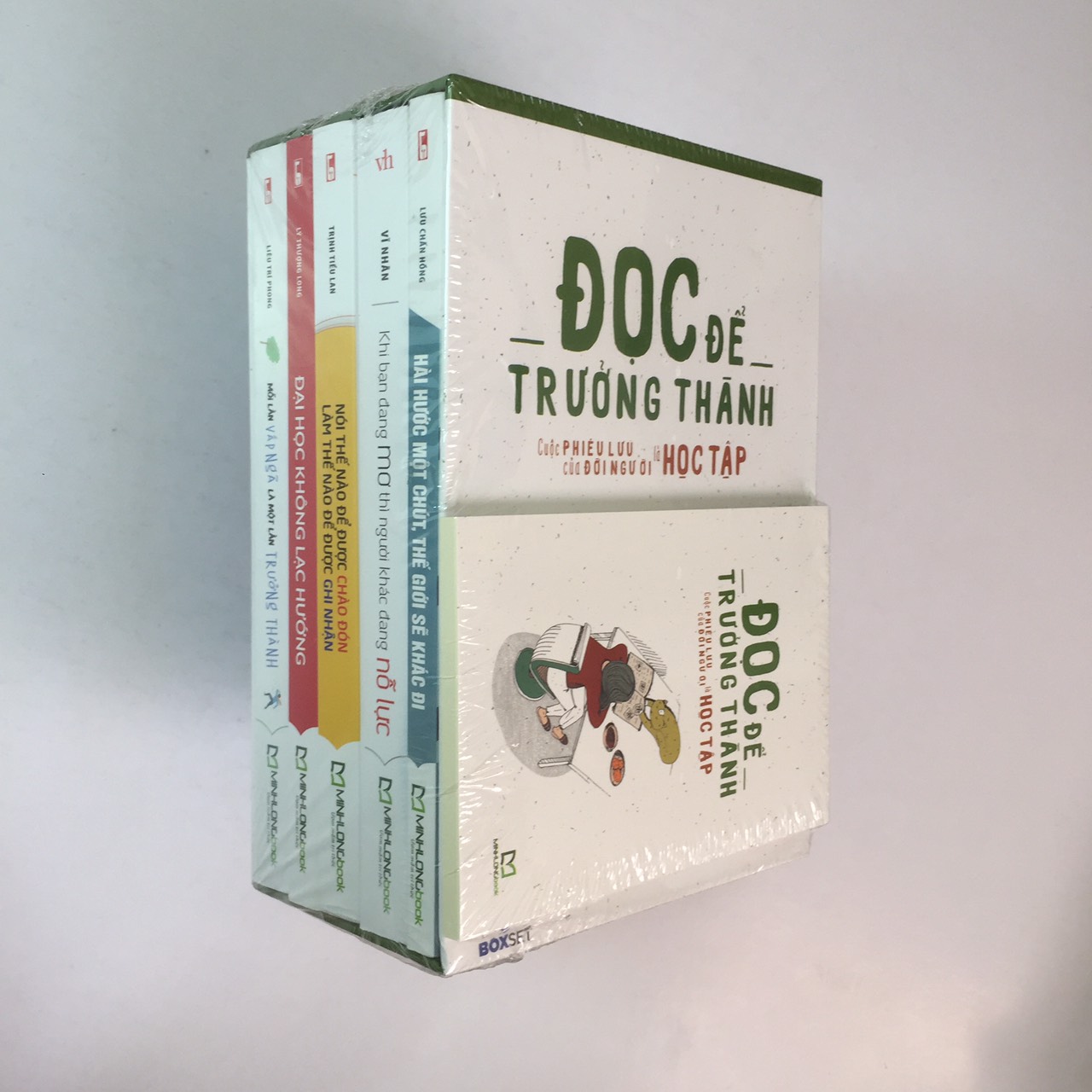 Boxset 5 cuốn Đọc Để Trưởng Thành - Cuộc phiêu lưu của đời người là HỌC TẬP