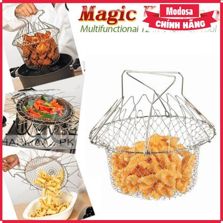 Rổ Nhúng Modosa Inox Chef Basket - Hàng Chính Hãng