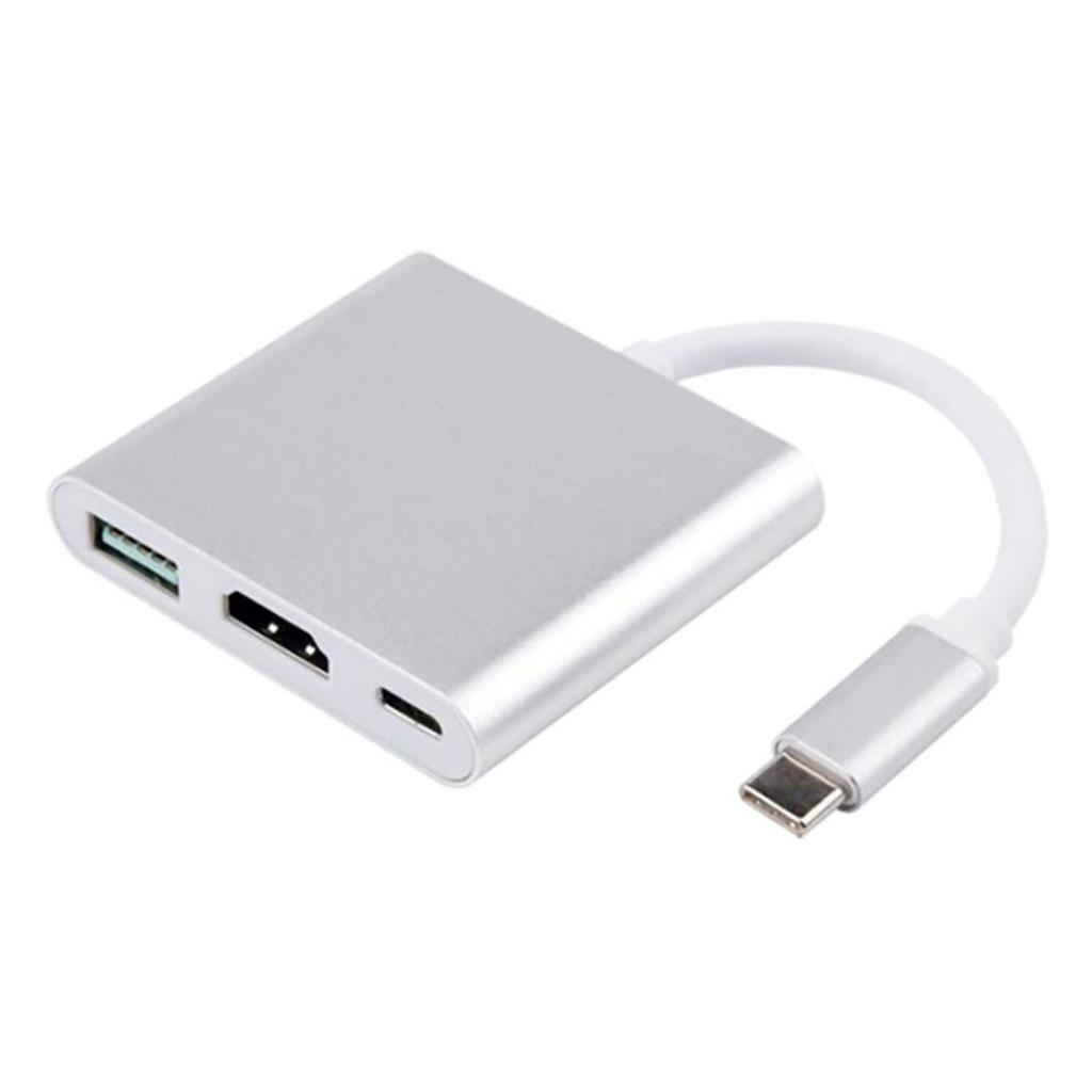 Universal USB Type-C to VGA Charging HUB Adapter Converter for Laptop