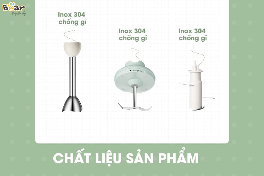 Bộ máy xay cầm tay đa năng Model: JBQ-B50E1- Hàng chính hãng