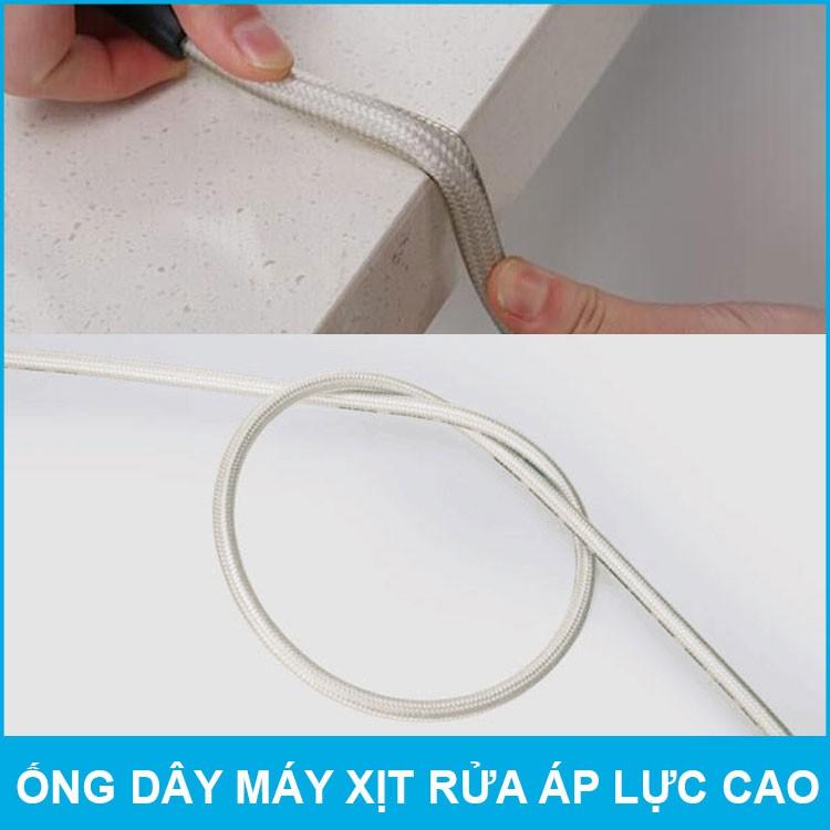 Dây rửa xe, 10, 15, 20, 30m, Dây rửa xe áp lực cao 2 đầu ren 22mm