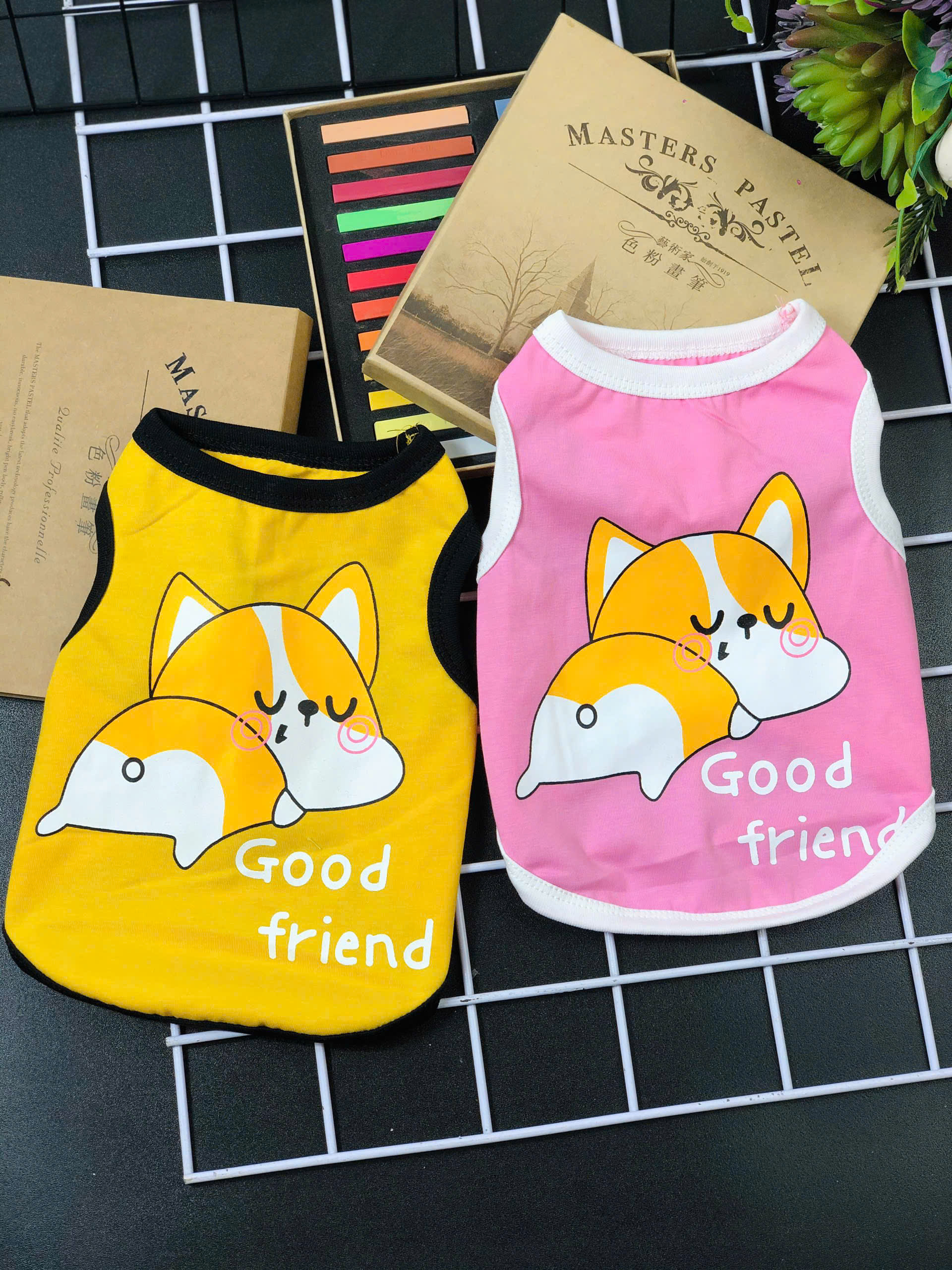 ÁO BA LỖ CORGI DÀNH CHO THÚ CƯNG CHÓ MÈO