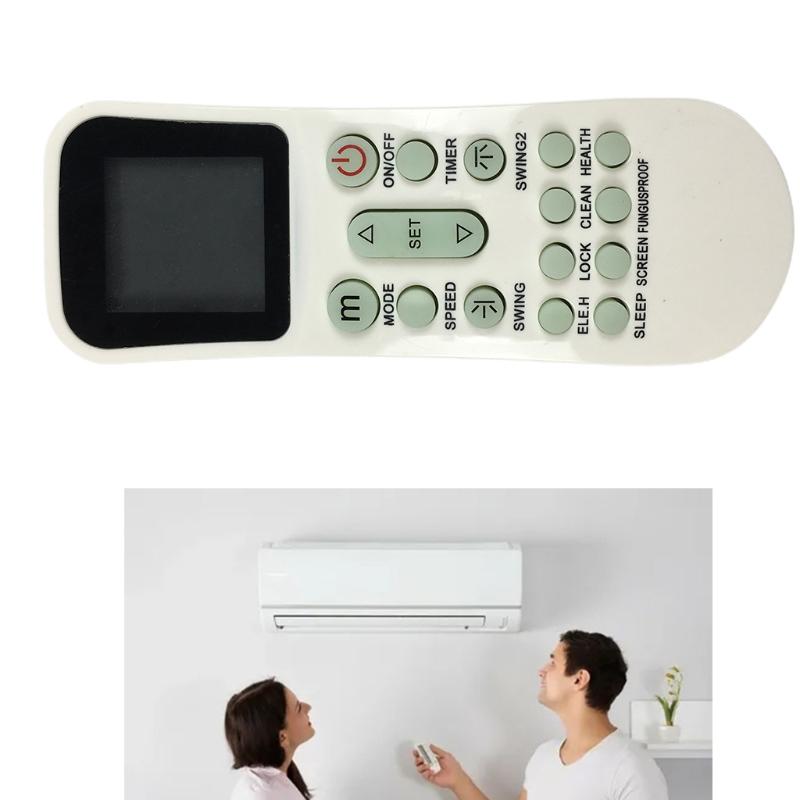 Điều khiển điều khiển từ xa thay thế 1pc cho AUX YKR-K/002E YKR-K/204E YKR-K điều hòa không khí Mô hình khác nhau