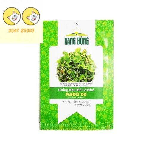 Hạt Giống Rau Má Lá Nhỏ RADO 05- 1gr Dạng lá nhỏ, là dòng rau má đồng chọn lọc tự nhiên, chất lượng ăn ngon TH 30-35