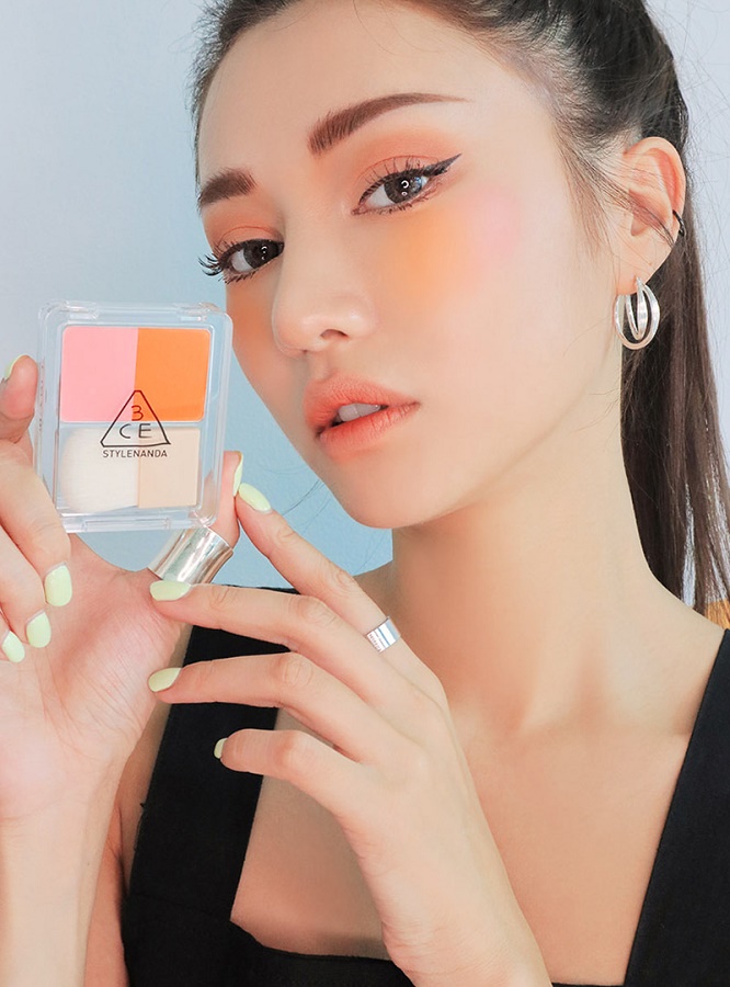 Phấn má 3CE Dual blend blusher - ALLURING SCENE