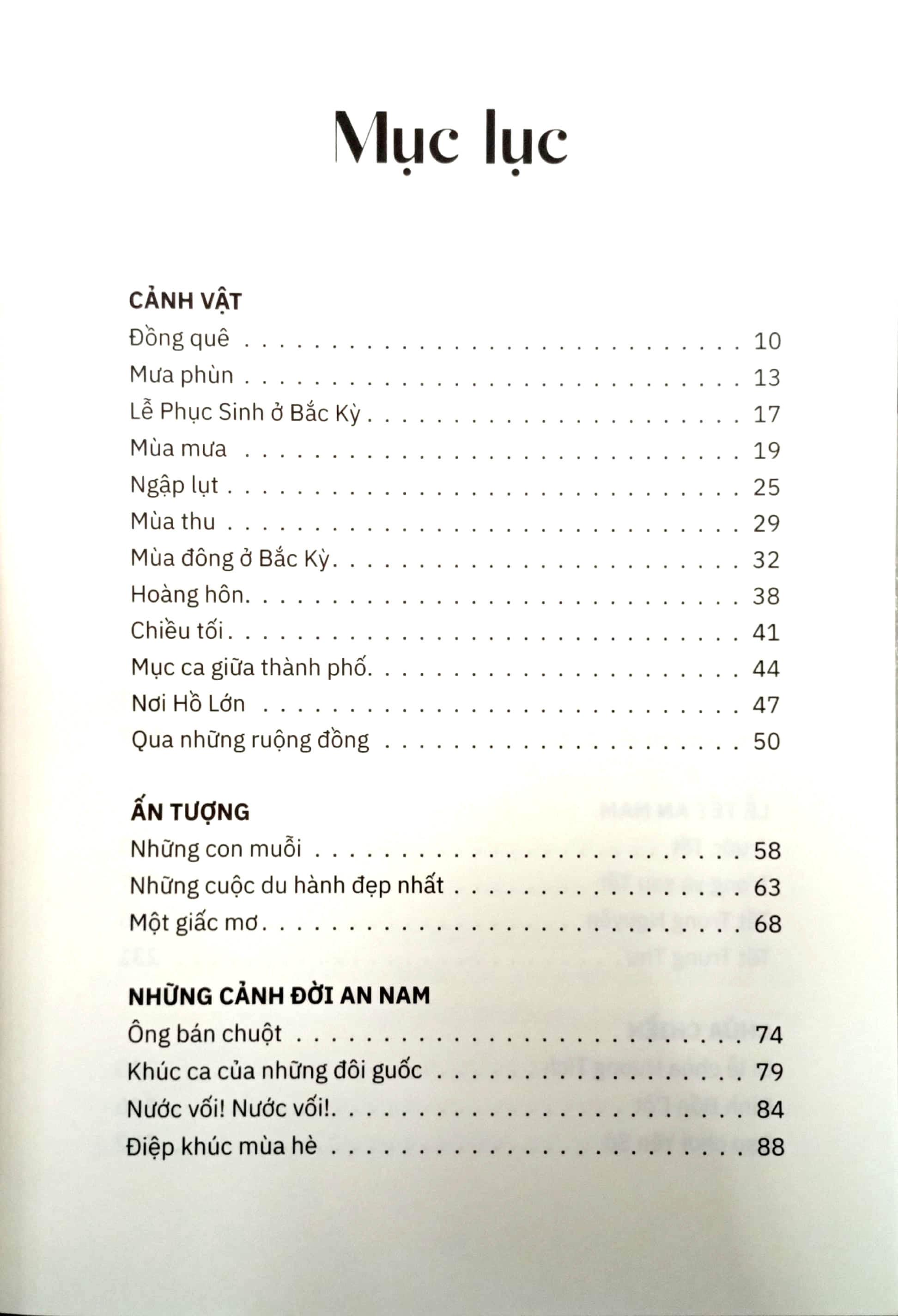 Bắc Kì - Phong Cảnh Và Ấn Tượng