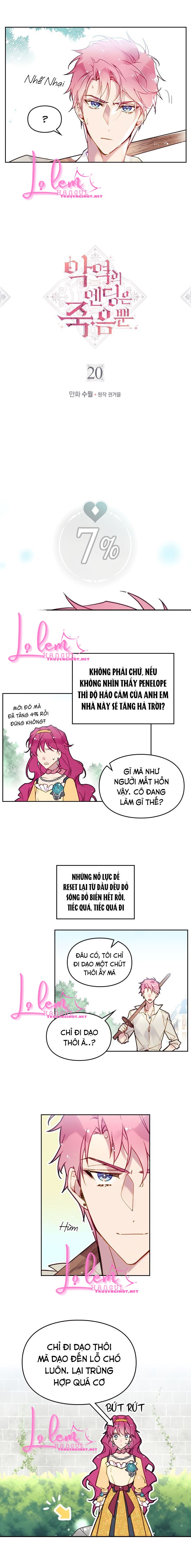 kết thúc của nhân vật phản diện chỉ có thể là cái chết chapter 20 1