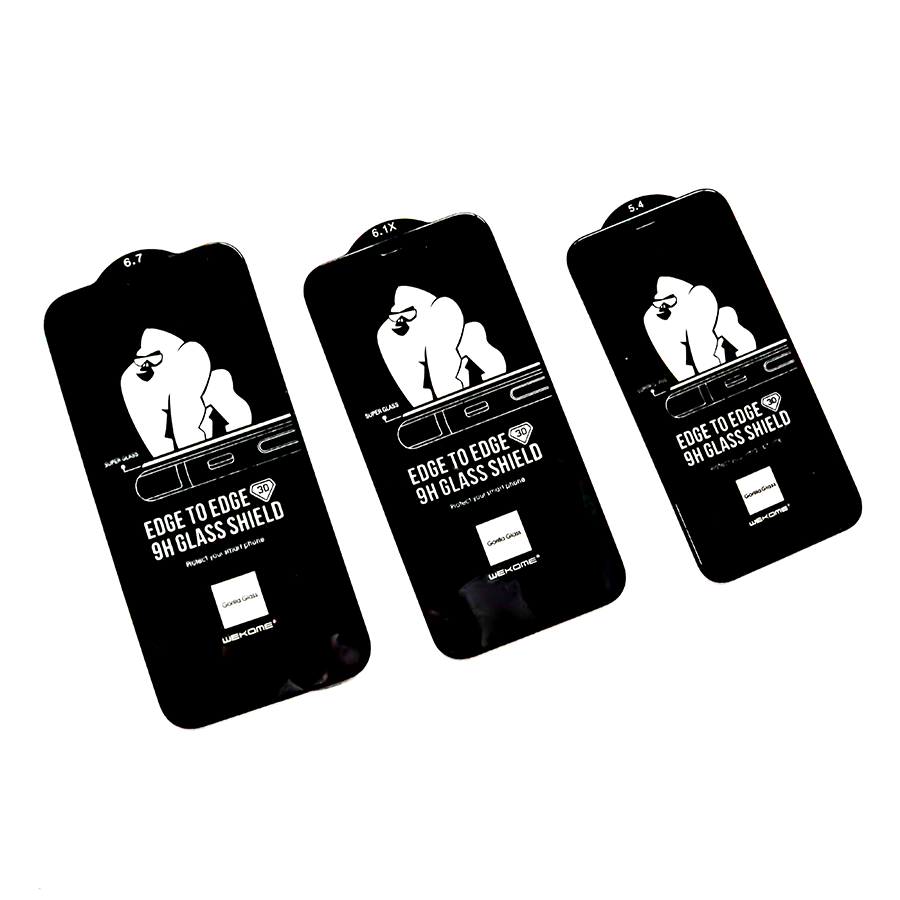 Kính Cường Lực KingKong Full Màn Hình Cảm Ứng Nhạy Dành Cho iPhone 13/13 Pro/13Promax - 12/12Mini/12 Pro/12 Promax - X/XS/XSmax/XR/11/11 Pro/11Promax - Hàng Chính Hãng 