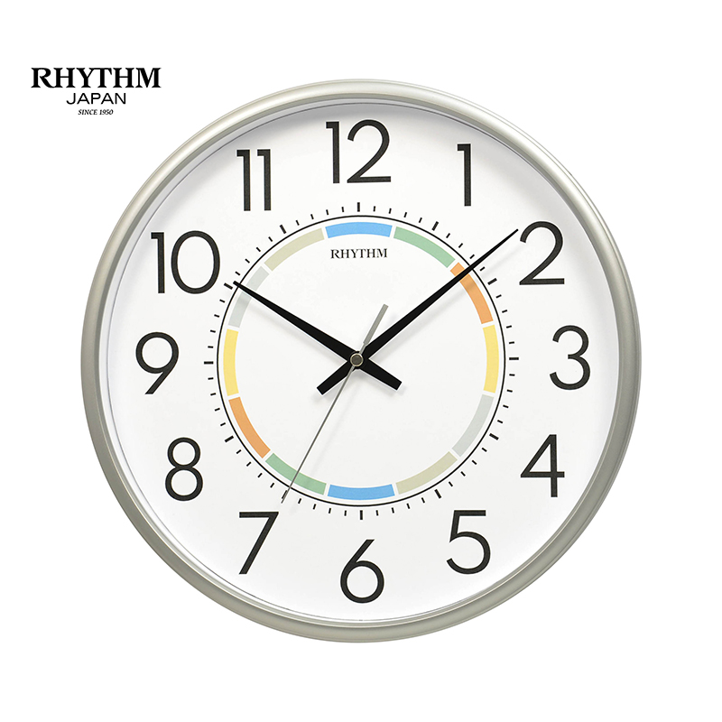 Đồng hồ Rhythm CMG595NR66 – KT 31.0 x 4.5cm/735g, vỏ nhựa, dùng Pin.