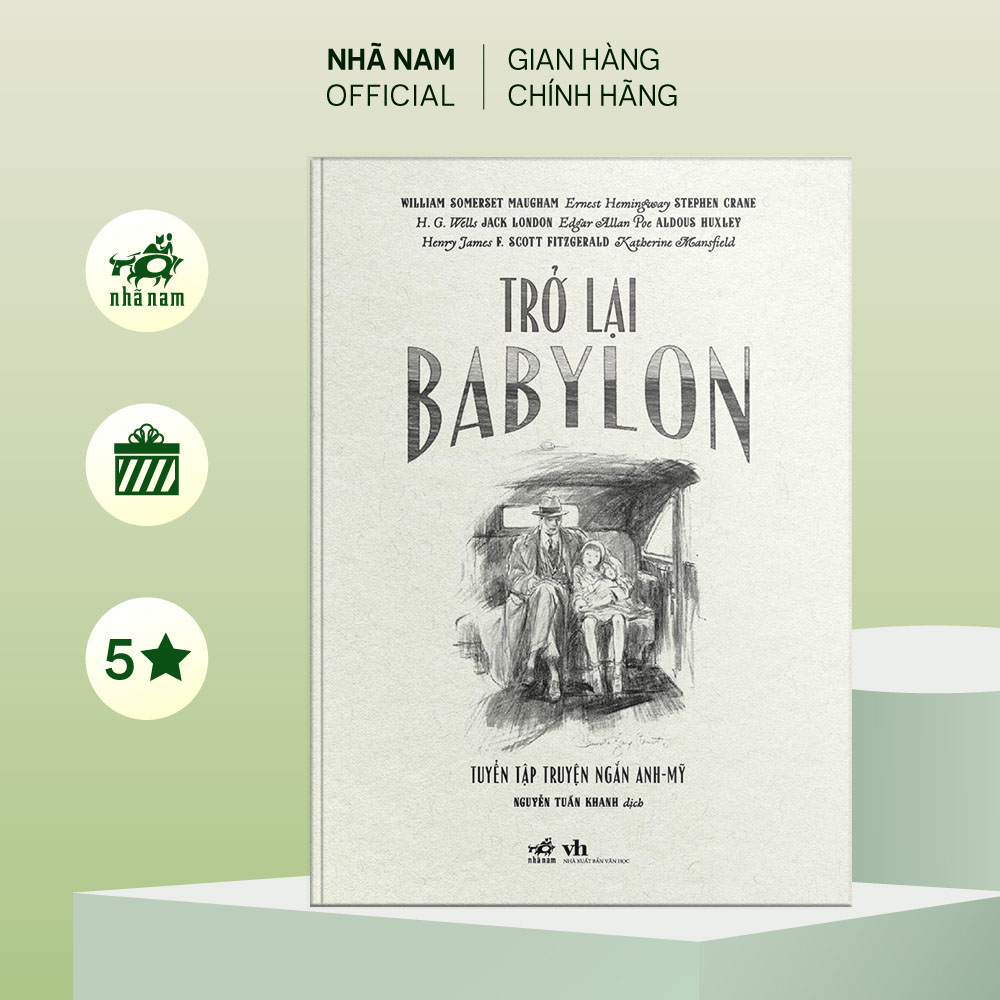 Sách - Trở lại Babylon tuyển tập truyện ngắn Anh - Mỹ - Nhã Nam Official