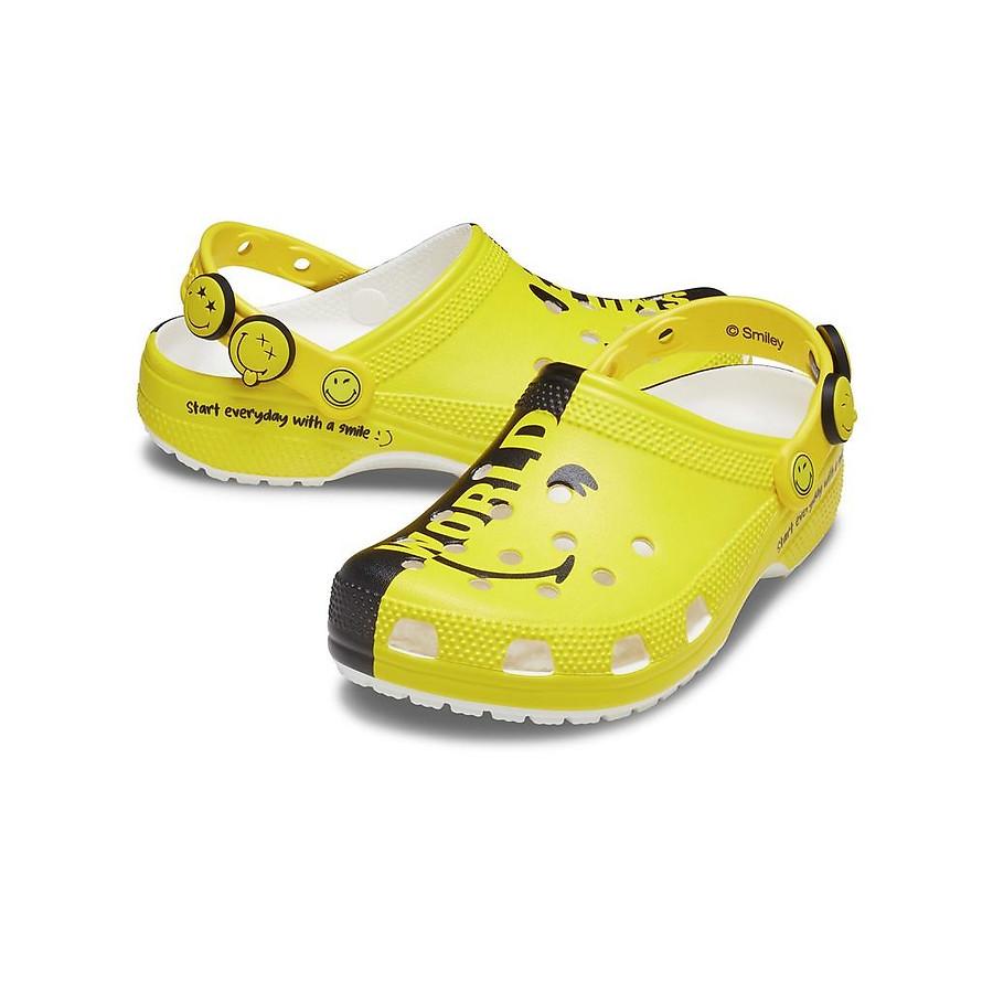 Giày unisex CROCS Classic Clog Smiley 2 - 207122-94S