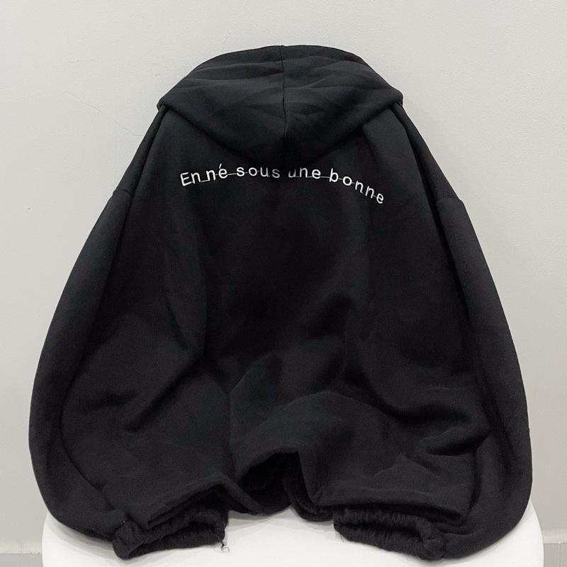 Áo khoác con bò đen ảnh thật unisex