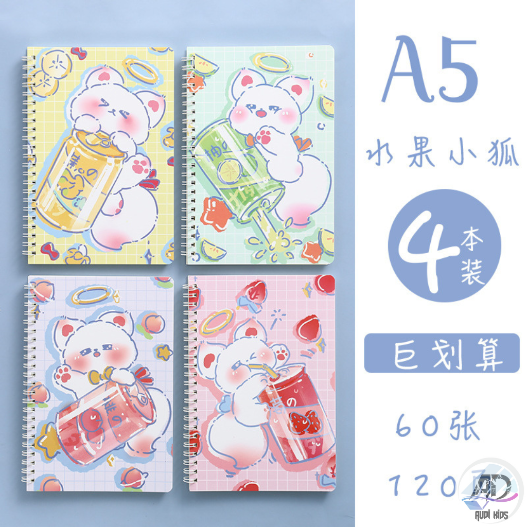 Sổ tay note lò xo giấy B5