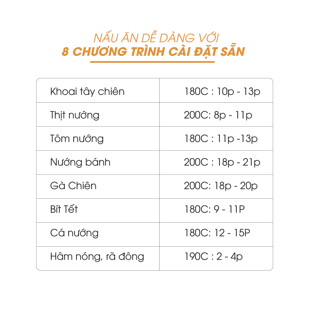 NỒI CHIÊN KHÔNG DẦU HAKAWA HK-AF8L - HÀNH CHÍNH HÃNG HAKAWA