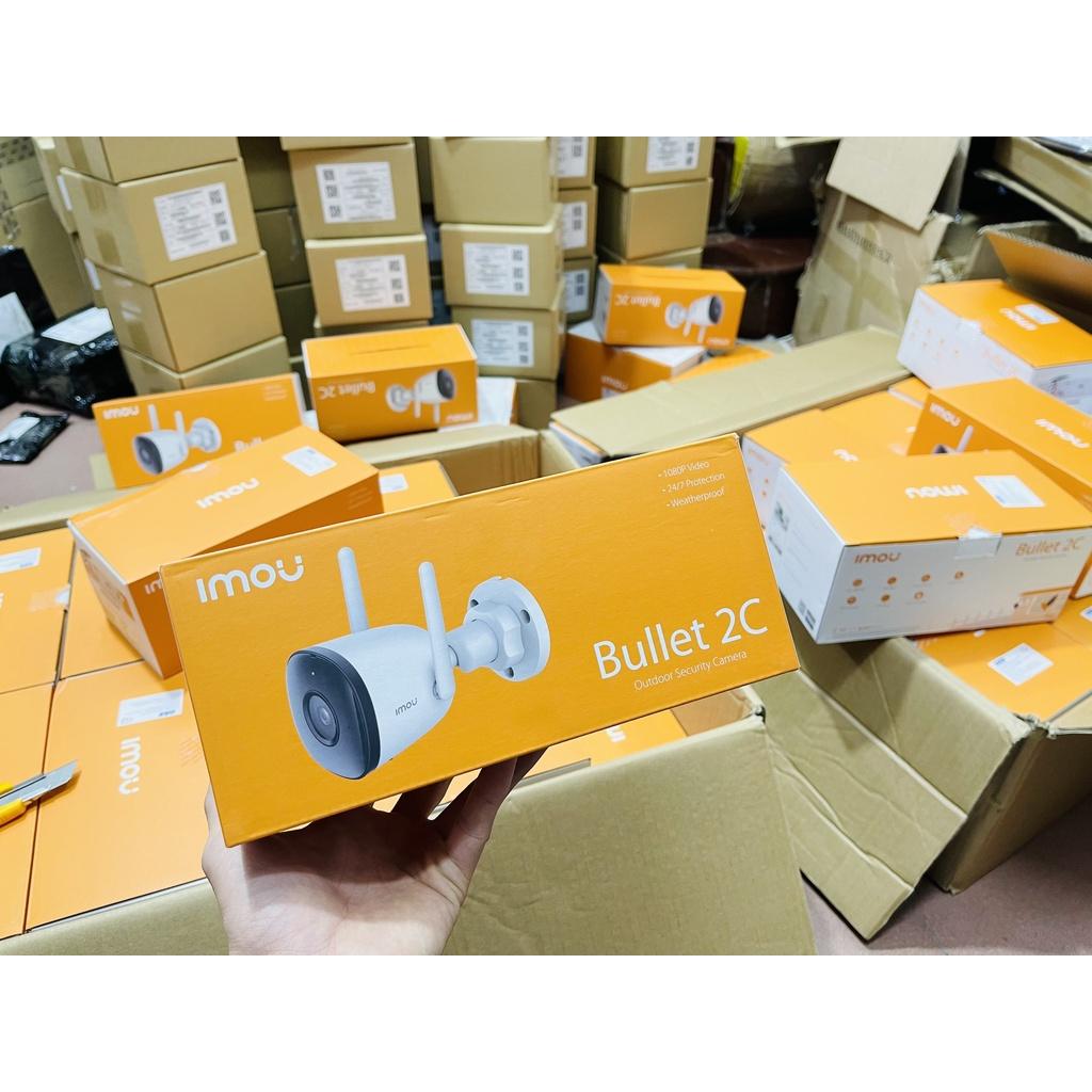 Camera WiFi ngoài trời imou F42FP 4MP,Tích hợp Micro, Full màu ban đêm, Đèn cảnh báo - Hàng chính hãng