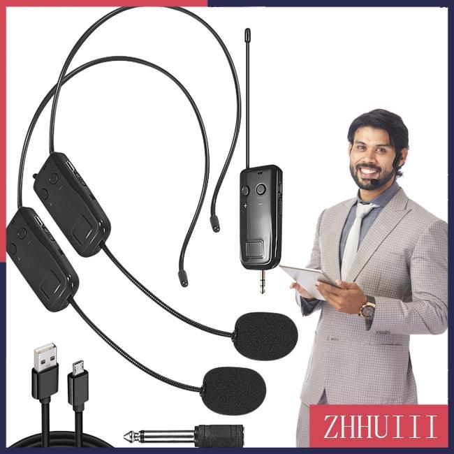 Micro Đeo Tai Không Dây 2.4g Có Thể Sạc Lại Dùng Cho Giáo Viên Và Giảng Dạy