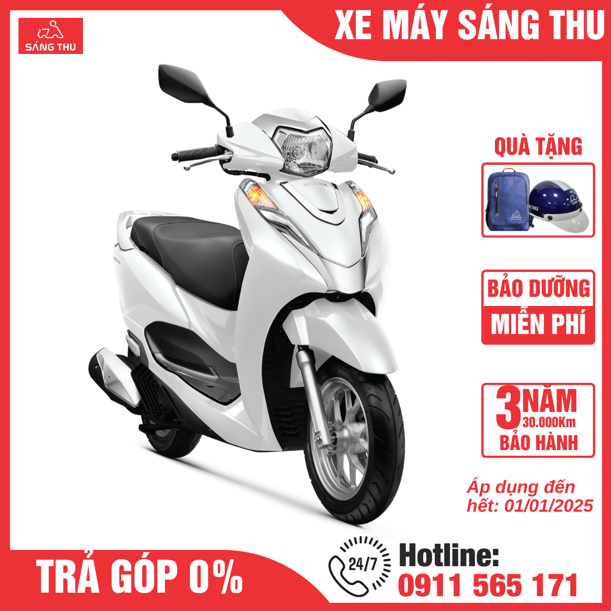 Xe Honda LEAD 125 CC Phiên Bản Tiêu Chuẩn