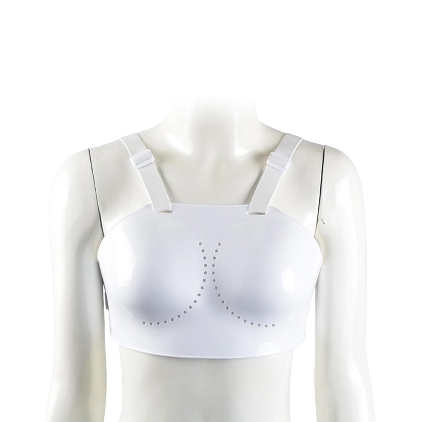 Breast Protector Karate Adjustable Strap Fencing Sports Guard for Heavy Punching