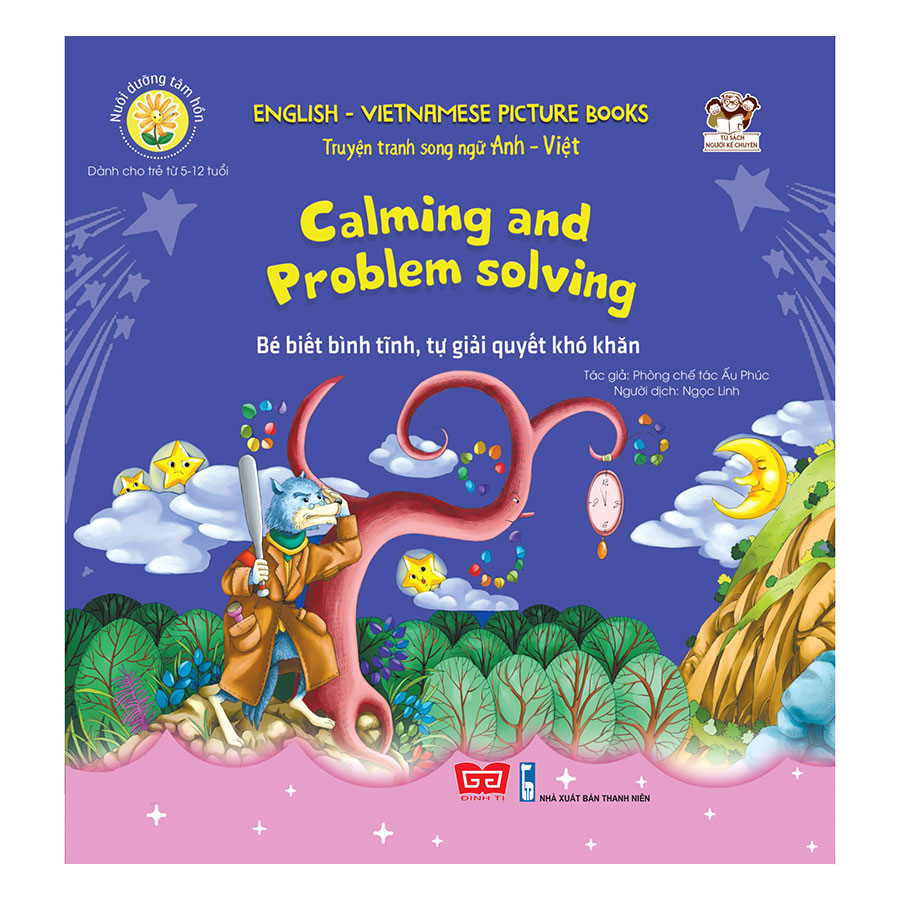 Truyện tranh SN Anh - Việt - Bé biết bình tĩnh, tự giải quyết khó khăn ( Calming and Problem solving)