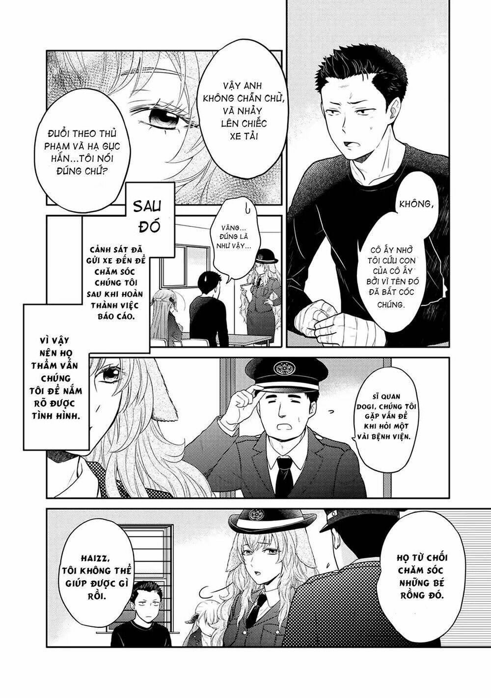 on the way home, i got a bride and twin daughters, but they were dragons chapter 2.1 6