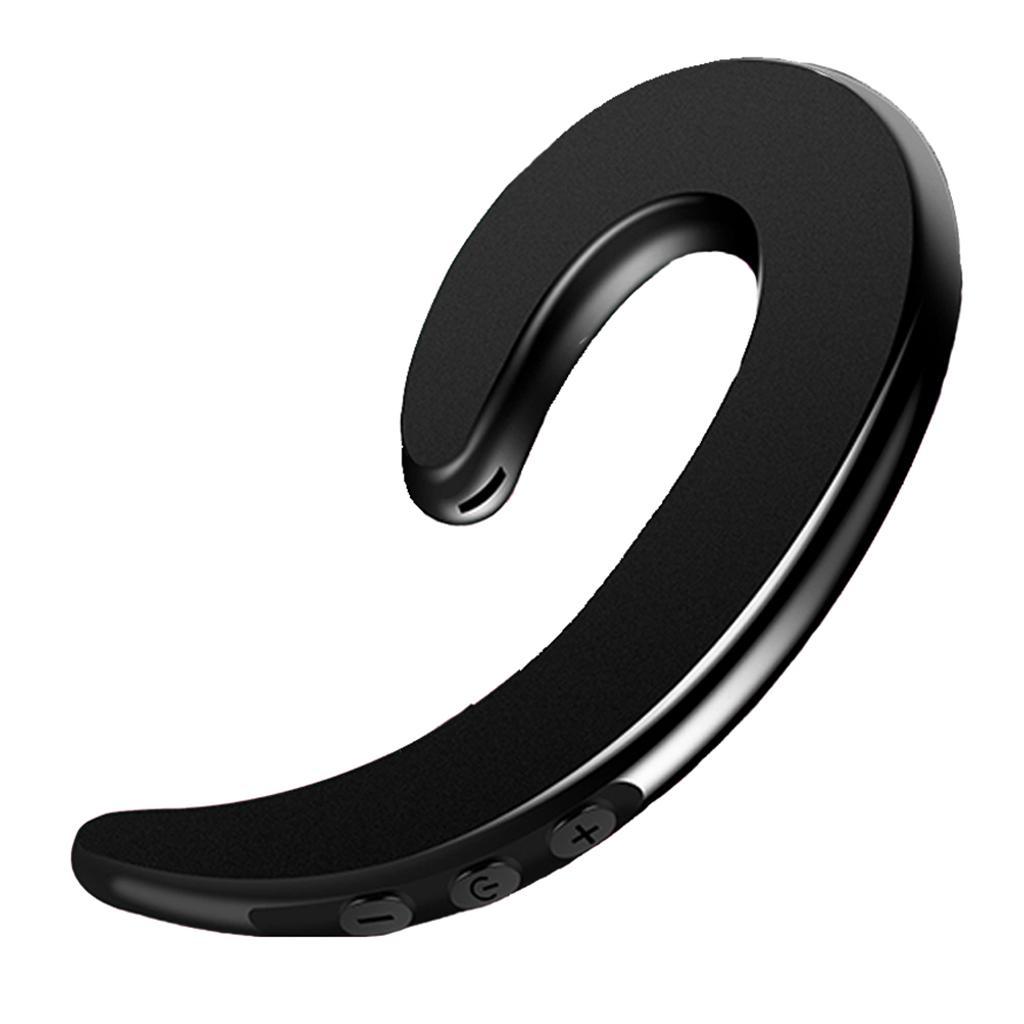 2x Bone Conduction Bluetooth Ear Hook Earphones Ear-Hook with Mic Microphone