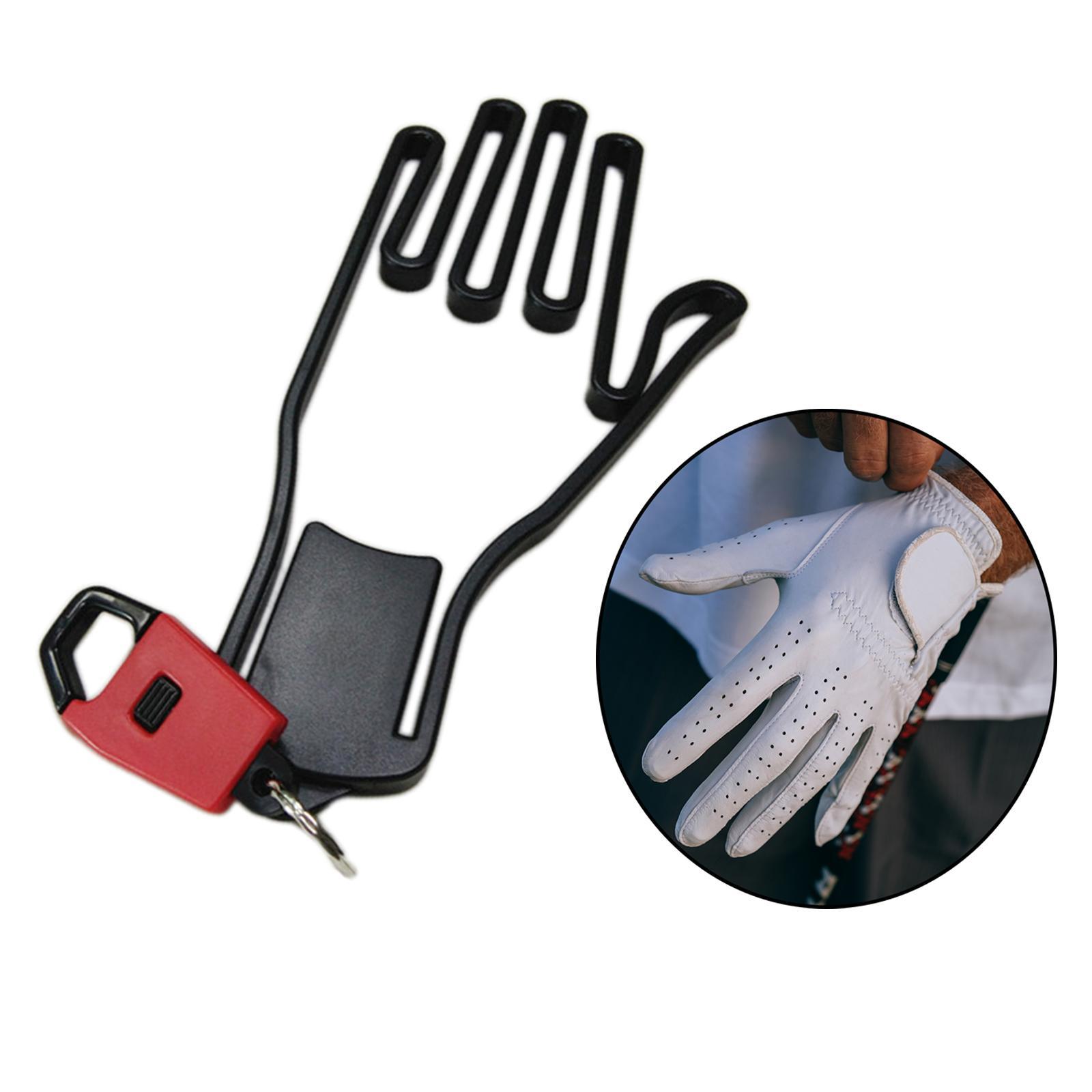 1 Piece Golf Glove Holder Durable Outdoor Sport Golfer Accessory Plastic Hanger Keeper
