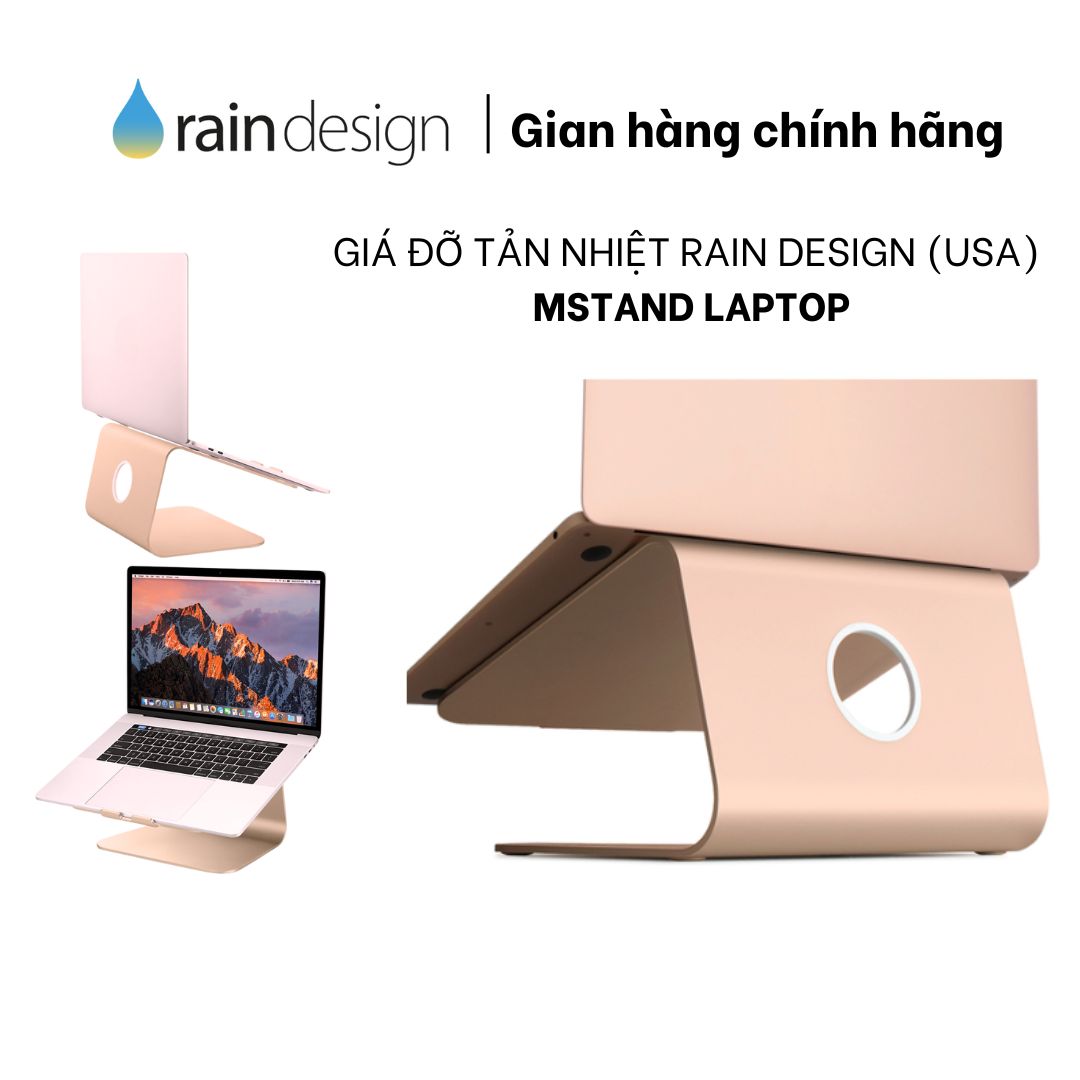 Giá Đỡ Tản Nhiệt Rain Design (USA) MSTAND Laptop (10032 – 10071 – 10072) - Hàng Chính Hãng