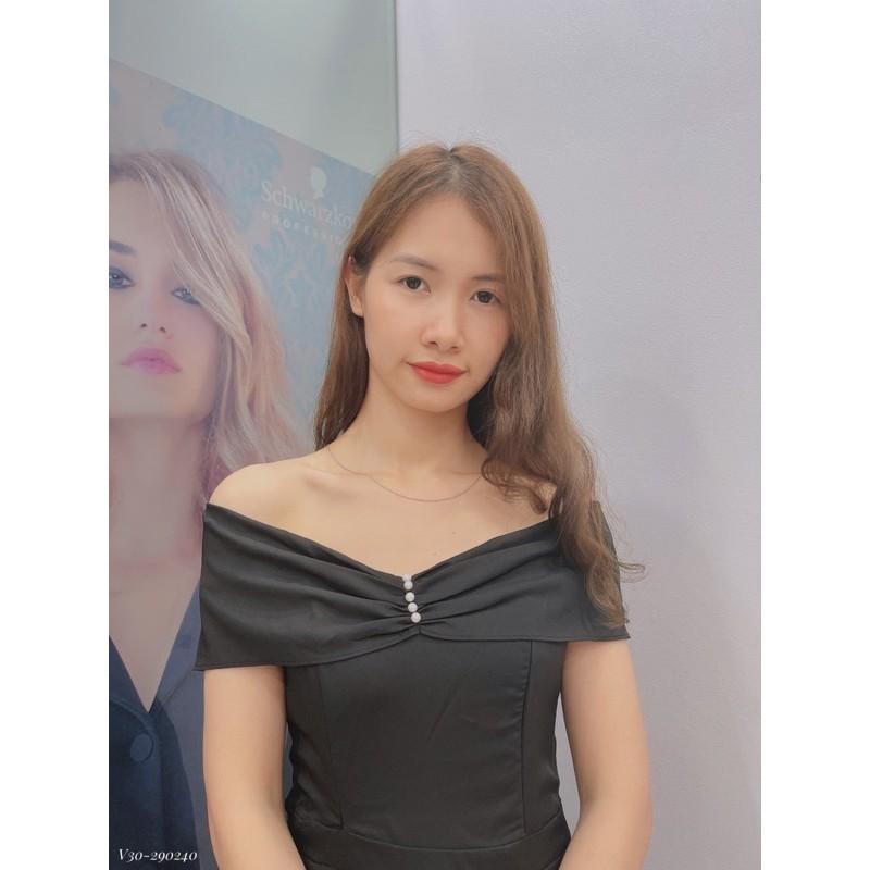 V30 váy trễ vai cho con bú