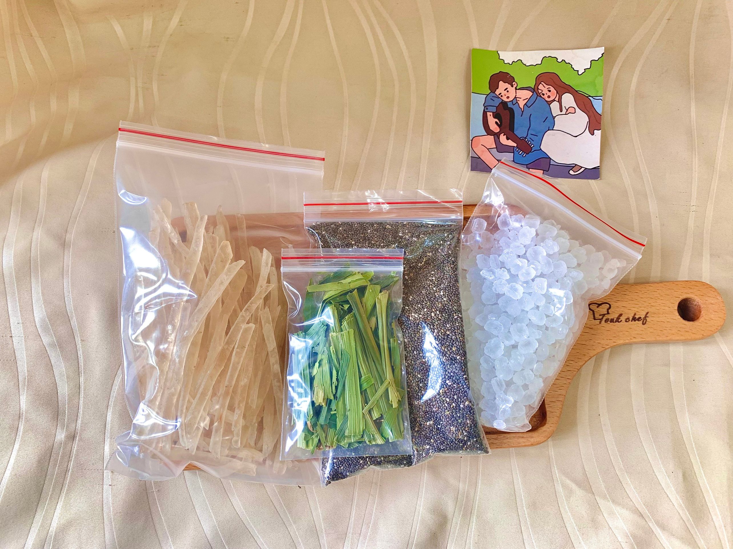 SET NẤU MỦ TRÔM HẠT CHIA VIETTIN MART 500G