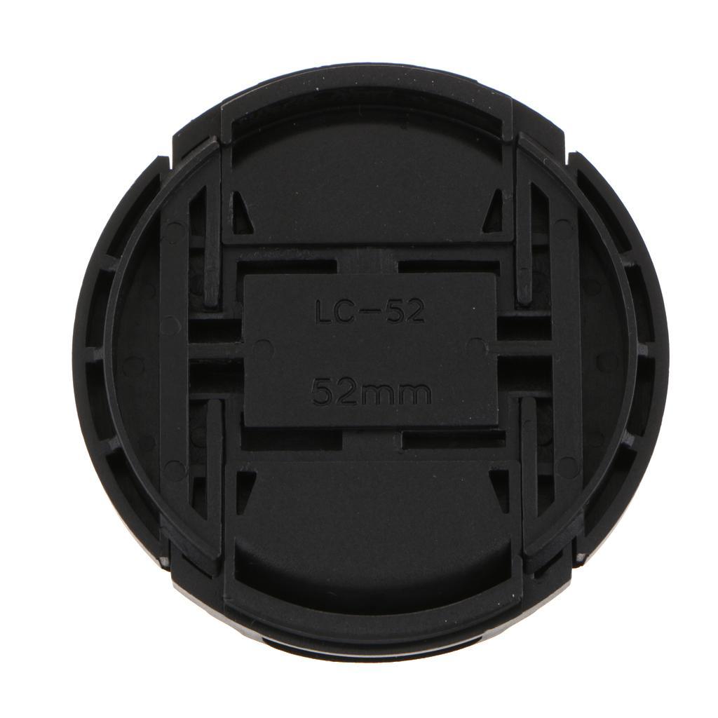52mm Plastic Front Lens Cover for DC SLR DSLR Camera Canon