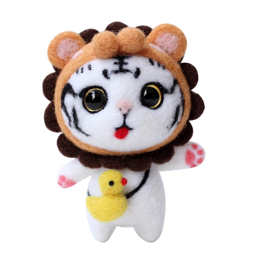 DIY Animal Hamster  Felting Kit Handmade Needlefelted Kit For Beginner