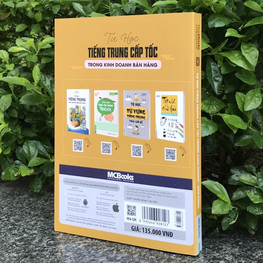 Sách - Tự Học Tiếng Trung Cấp Tốc Trong Kinh Doanh - Bán Hàng