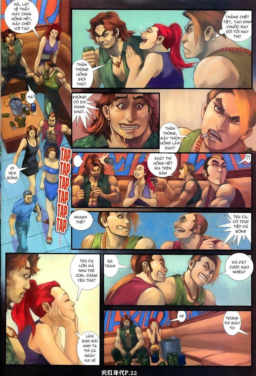 hỏa hồng niên đại hắc cốt đường chapter 65 17