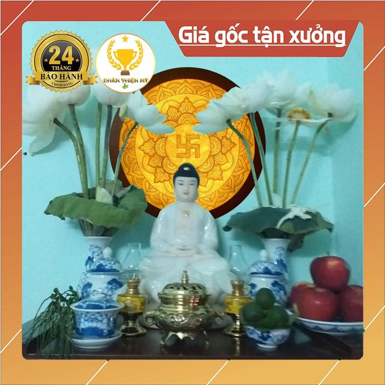 Đèn Thờ Hào Quang Trúc Chỉ In Cao Cấp Dành Cho Tượng Phật .