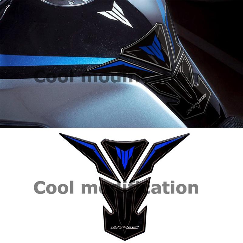 Miếng Dán Trang Trí Bình Nhiên Liệu 3D Dành Cho Xe Yamaha MT-09 MT09 13-15