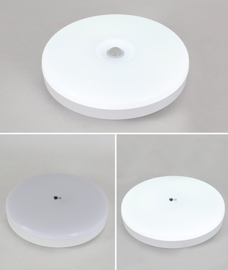 Bộ 2 Đèn LED Ốp Trần Tự Động Cảm Biến Cơ Thể Người Ceiling Tiles LIGHT 24W 6500K